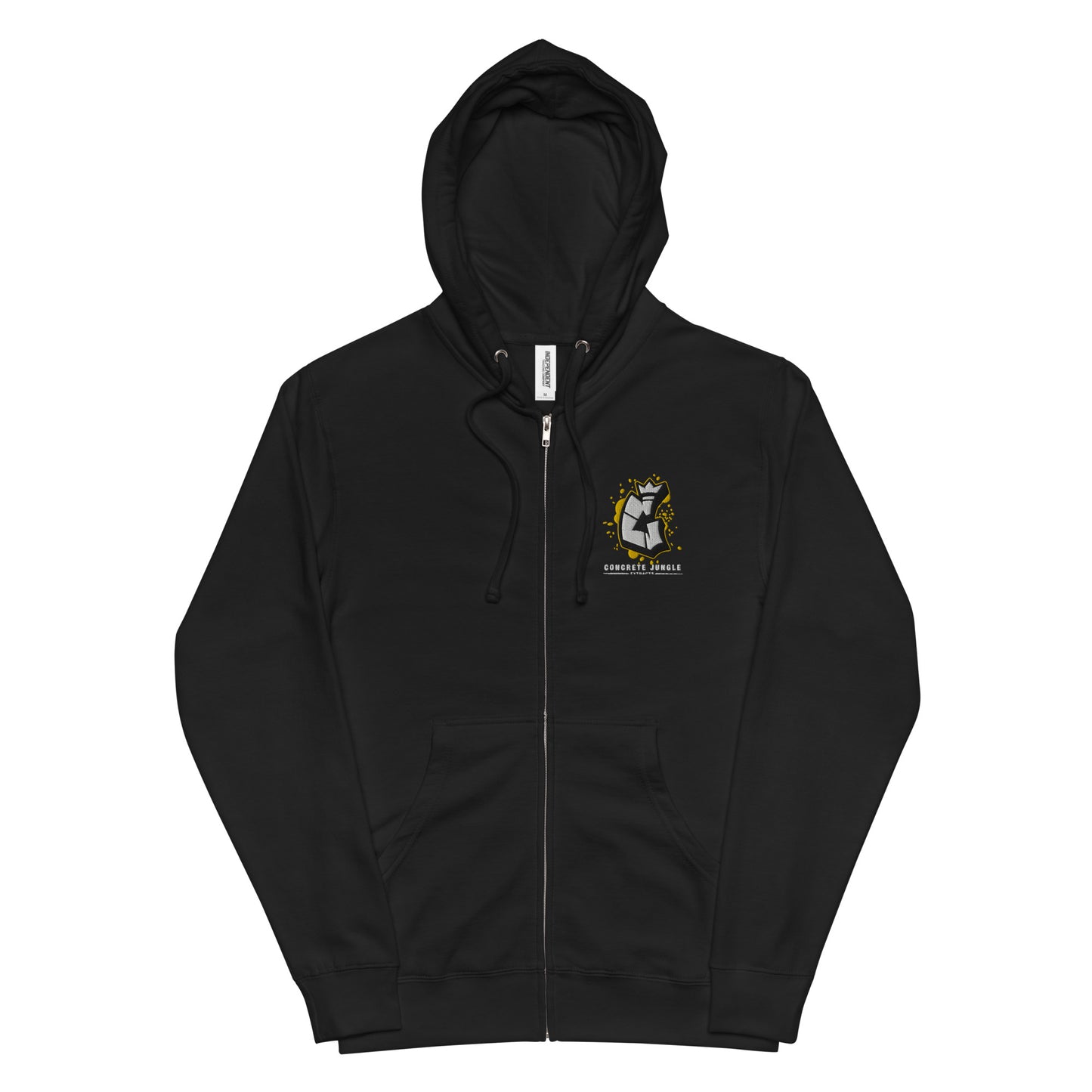 Concrete Jungle zip up hoodie