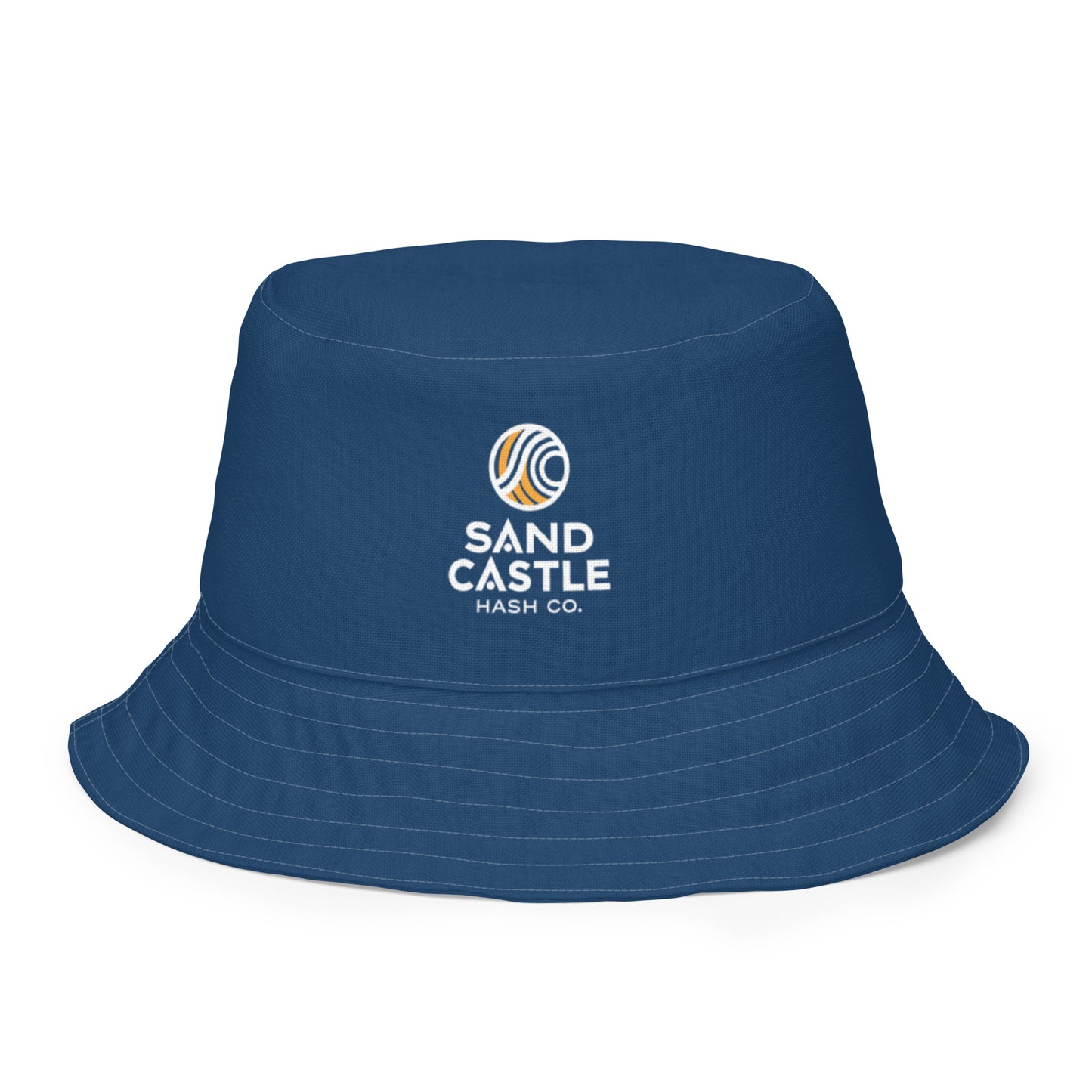 Sand Castle bucket hat - reversible