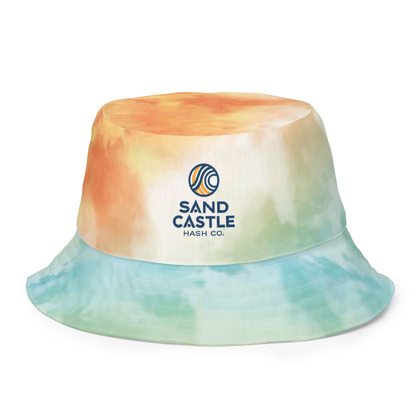 Sand Castle bucket hat - reversible
