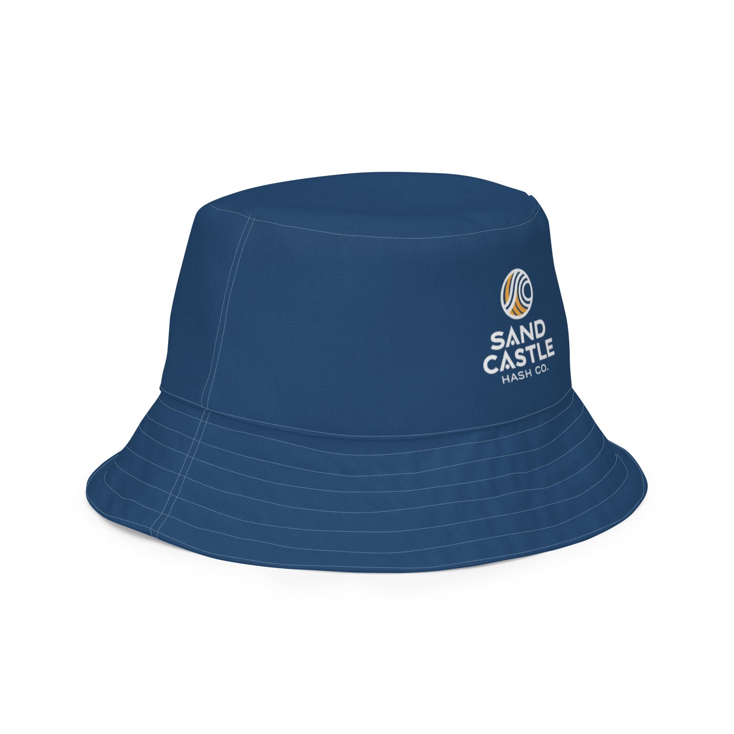 Sand Castle bucket hat - reversible